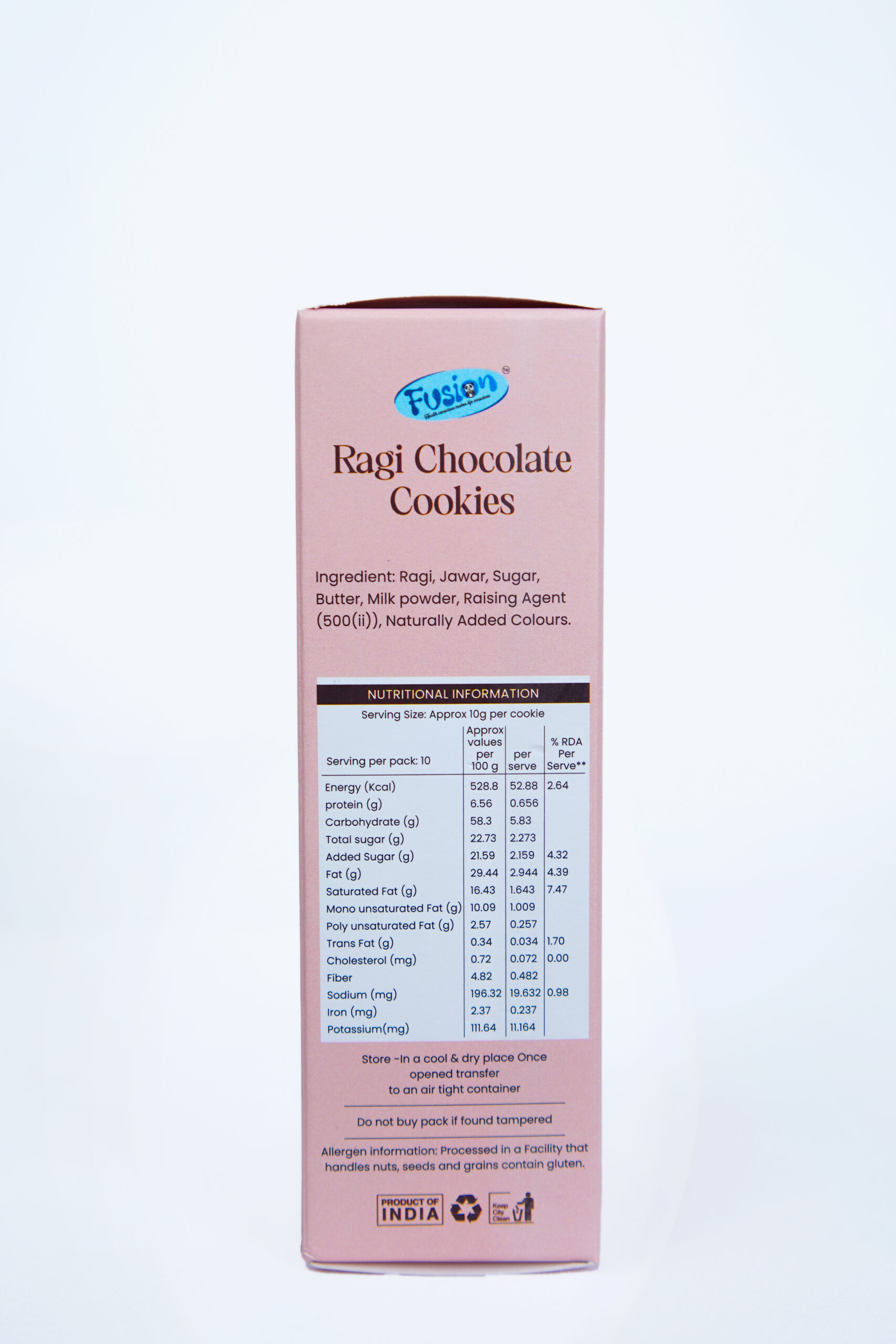 Ragi Chocolate Cookies (100g) - Image 3