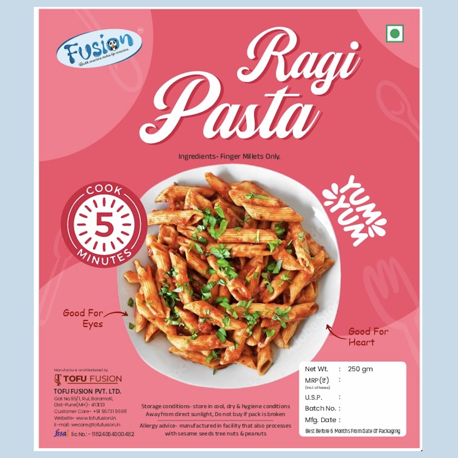 Ragi Pasta